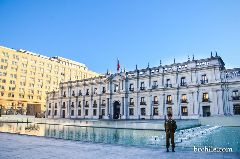 Palácio de La Moneda - Santiago do Chile